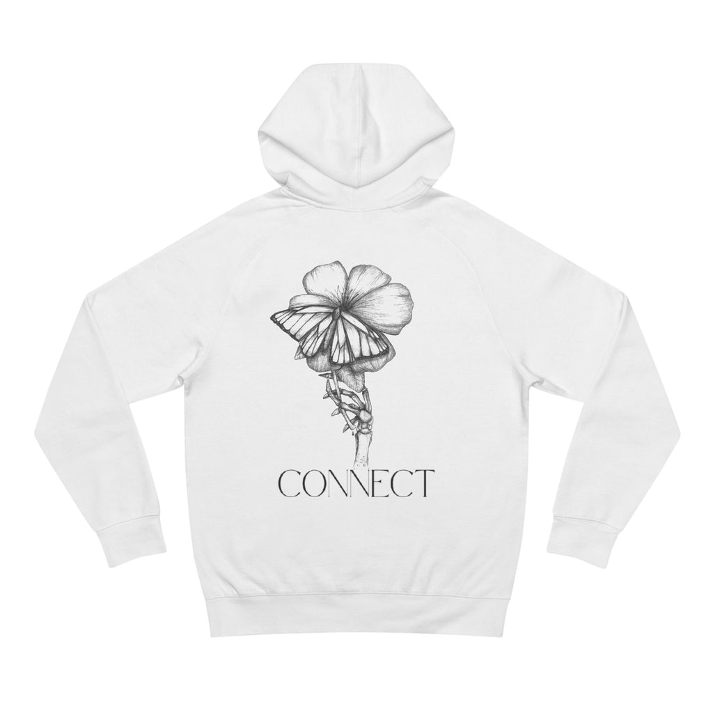 Inspire Designs Connect Hoodie - Cozy Motivational Apparel for Self-Care