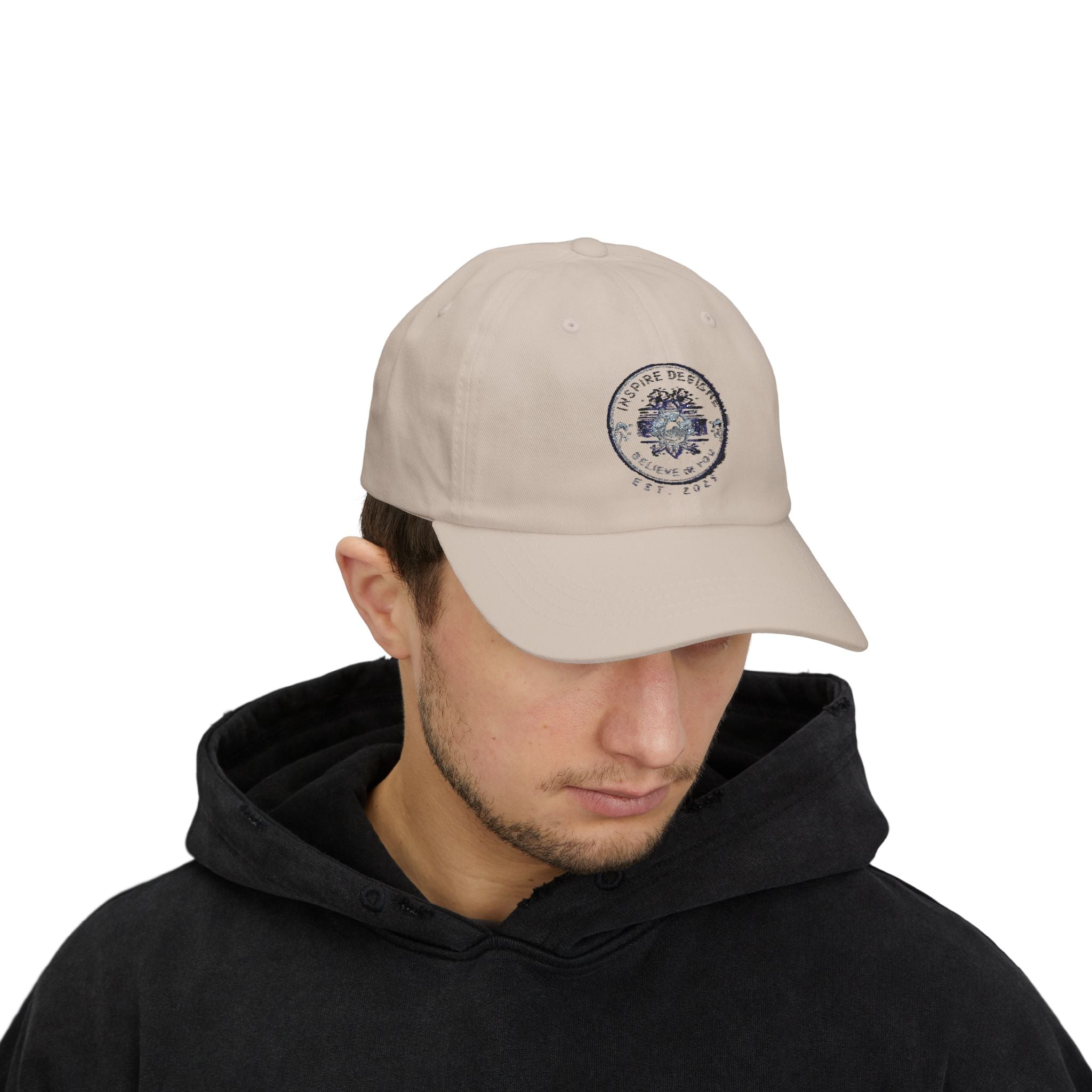 Inspire Designs Baseball Cap - Cozy Motivational Apparel for Self-Care, Gift for Wellness Enthusiasts, Comfortable Layering