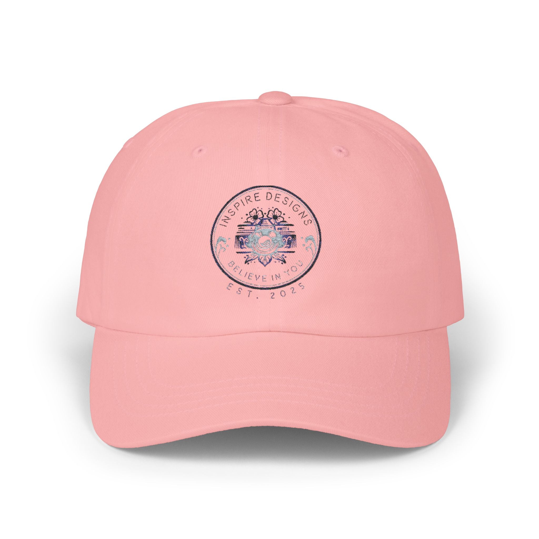 Inspire Designs Baseball Cap - Cozy Motivational Apparel for Self-Care, Gift for Wellness Enthusiasts, Comfortable Layering