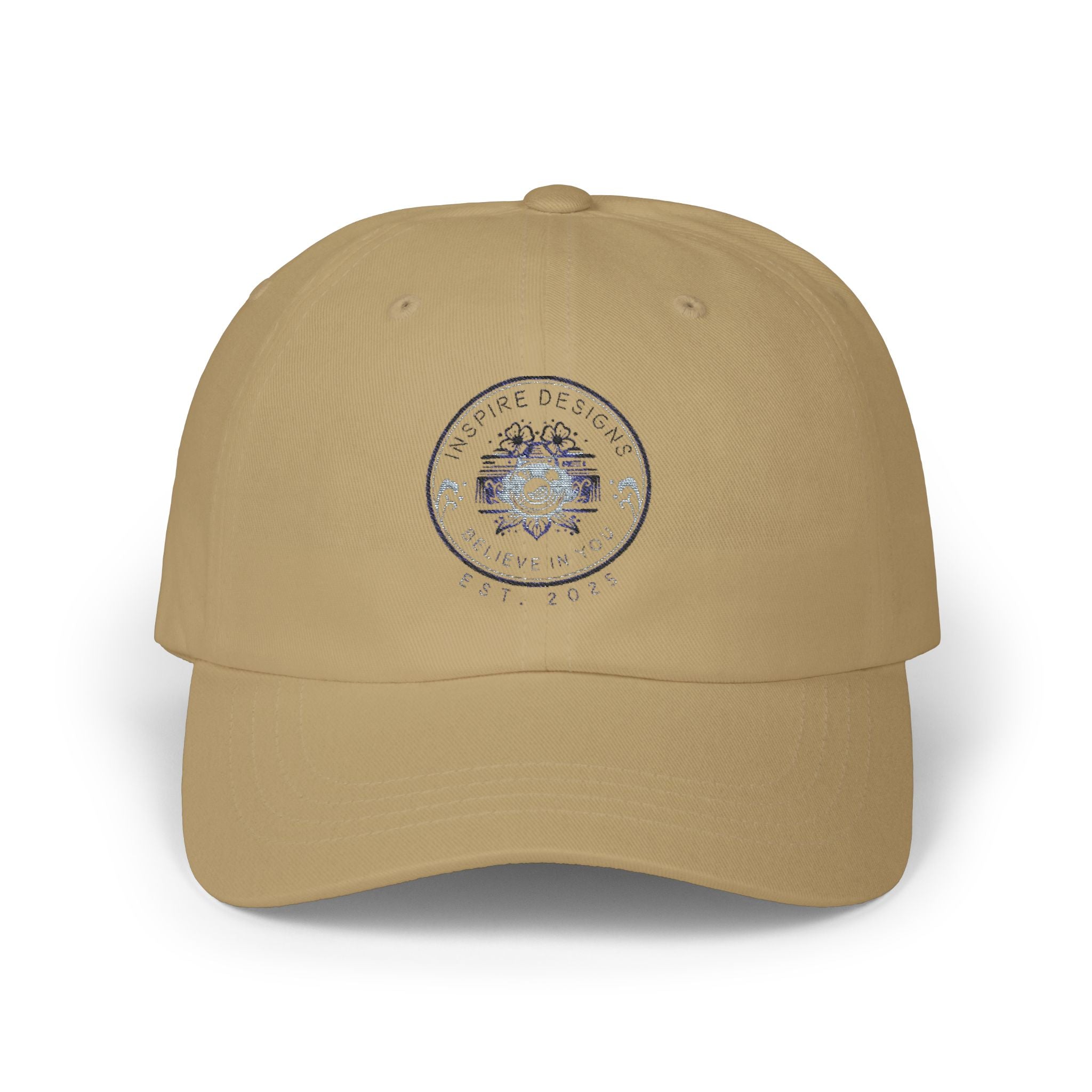 Inspire Designs Baseball Cap - Cozy Motivational Apparel for Self-Care, Gift for Wellness Enthusiasts, Comfortable Layering