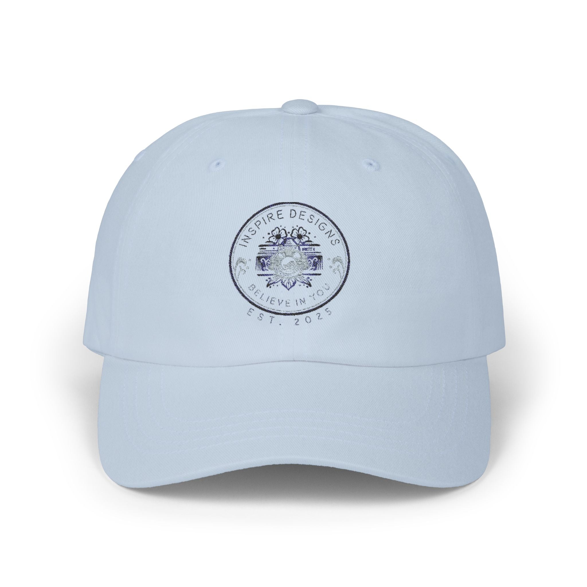 Inspire Designs Baseball Cap - Cozy Motivational Apparel for Self-Care, Gift for Wellness Enthusiasts, Comfortable Layering
