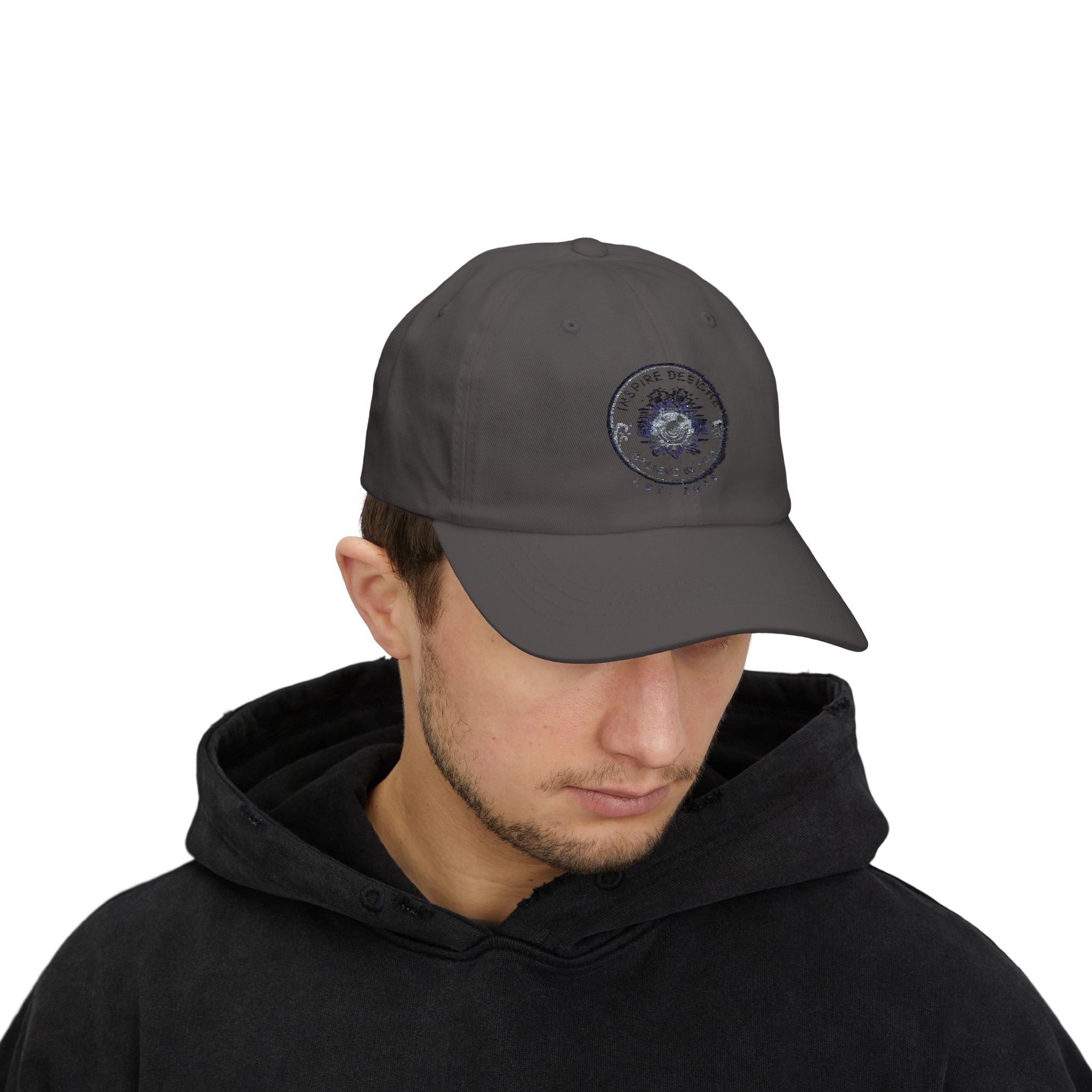 Inspire Designs Baseball Cap - Cozy Motivational Apparel for Self-Care, Gift for Wellness Enthusiasts, Comfortable Layering