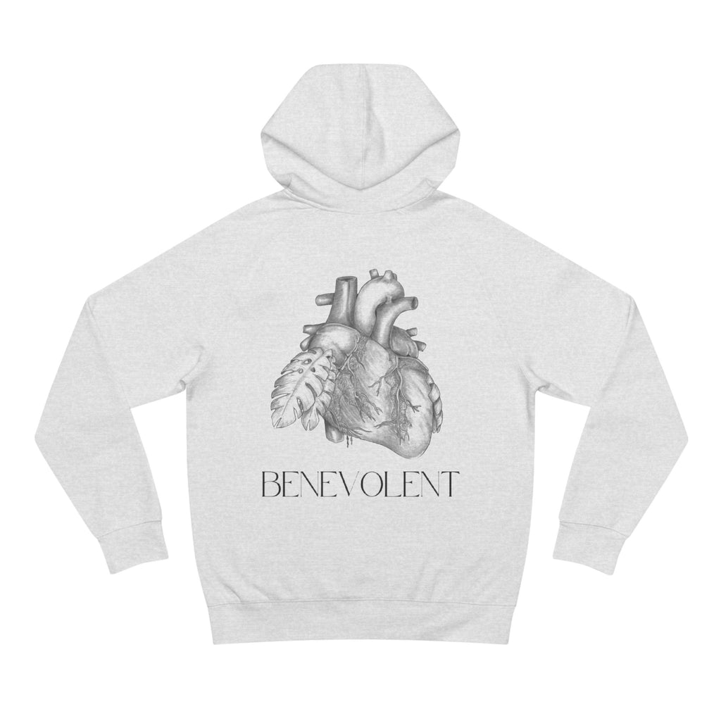 Inspire Designs Benevolent Hoodie - Cozy Motivational Apparel for Self-Care