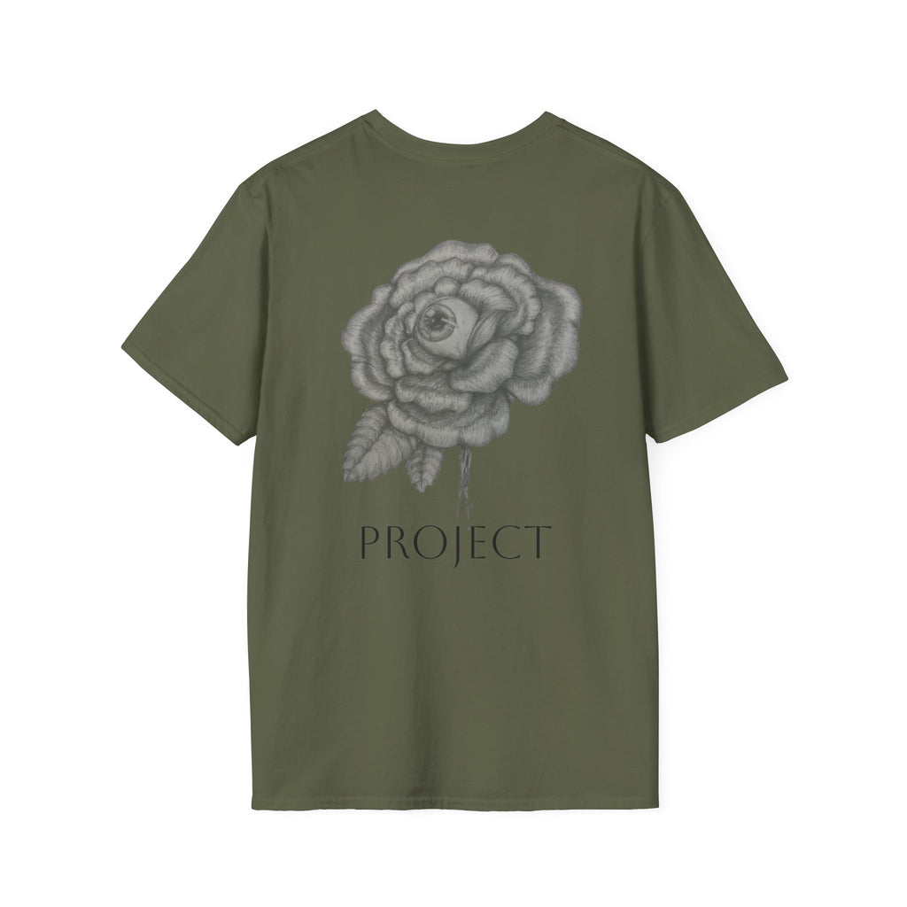 Inspire & Project Tee - Cozy Motivational Apparel for Self-Care