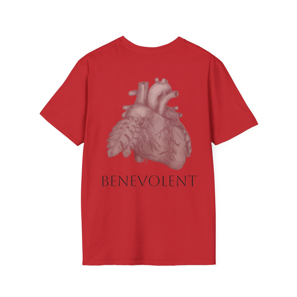 Inspire & Benevolent Tee - Cozy Motivational Apparel for Self-Care