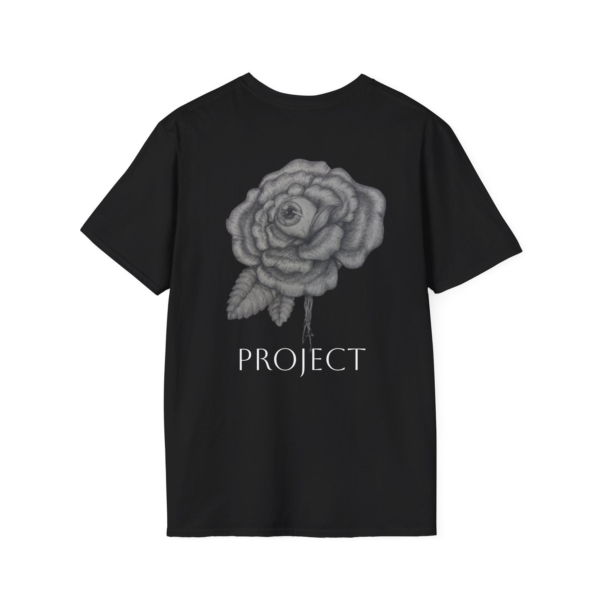 Inspire & Project Tee - Cozy Motivational Apparel for Self-Care