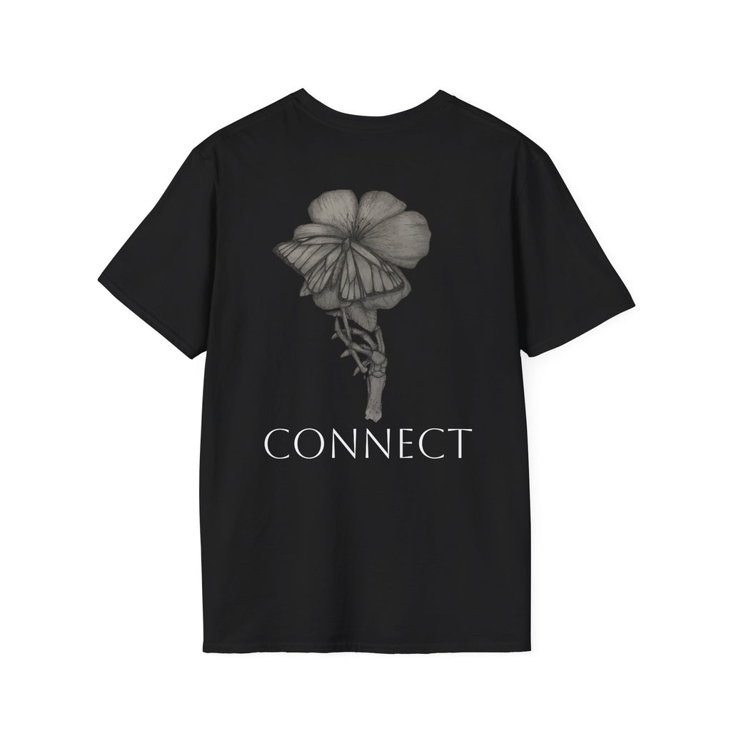 Inspire & Connect Tee - Cozy Motivational Apparel for Self-Care