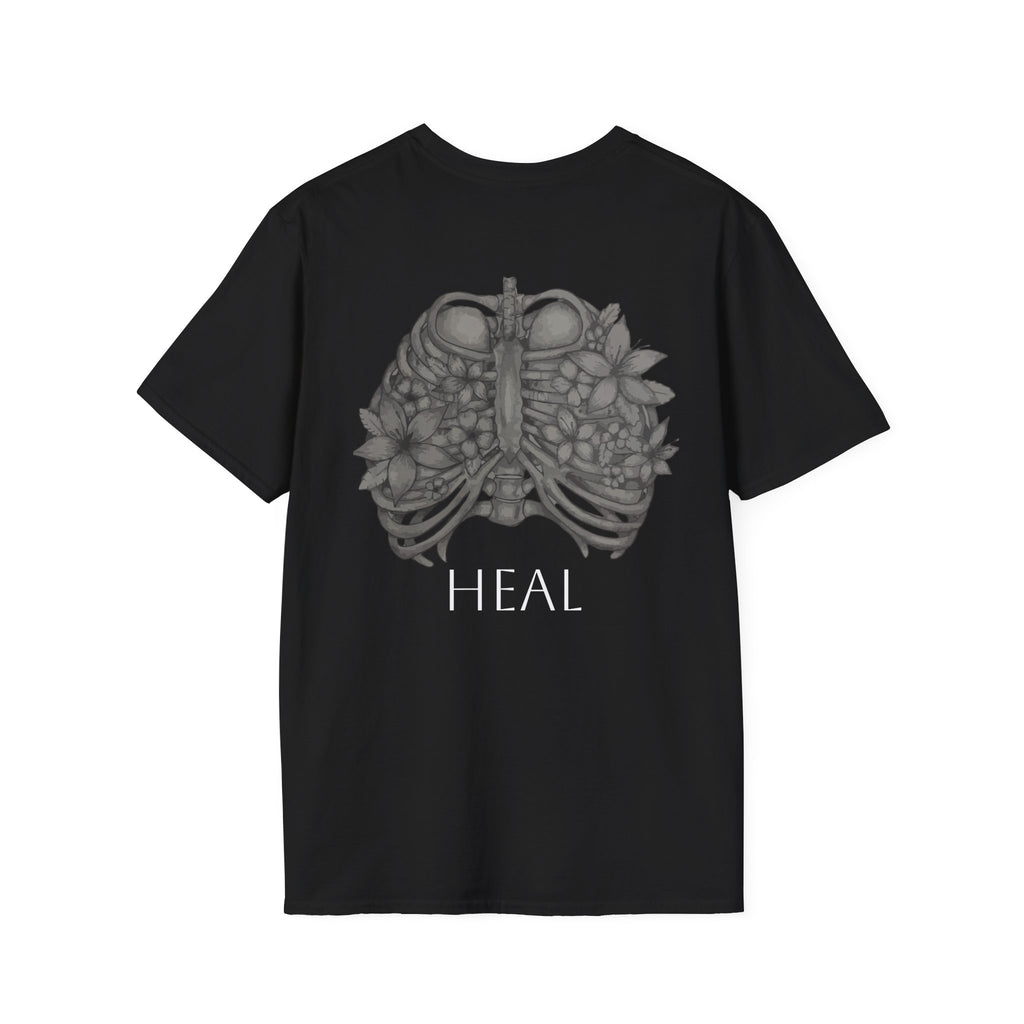 Inspire & Heal Tee - Cozy Motivational Apparel for Self-Care