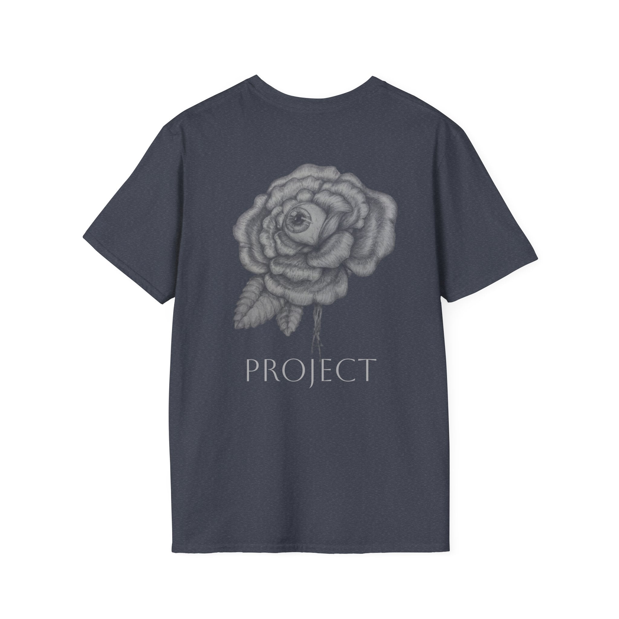 Inspire & Project Tee - Cozy Motivational Apparel for Self-Care