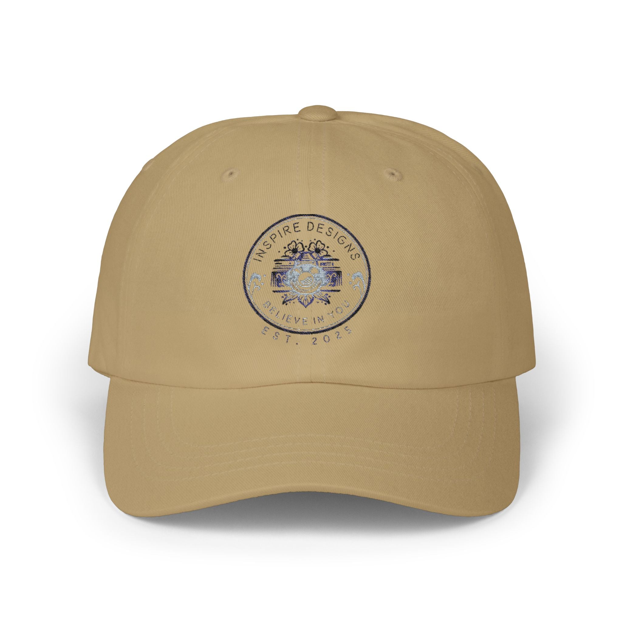 Inspire Designs Baseball Cap - Cozy Motivational Apparel for Self-Care, Gift for Wellness Enthusiasts, Comfortable Layering