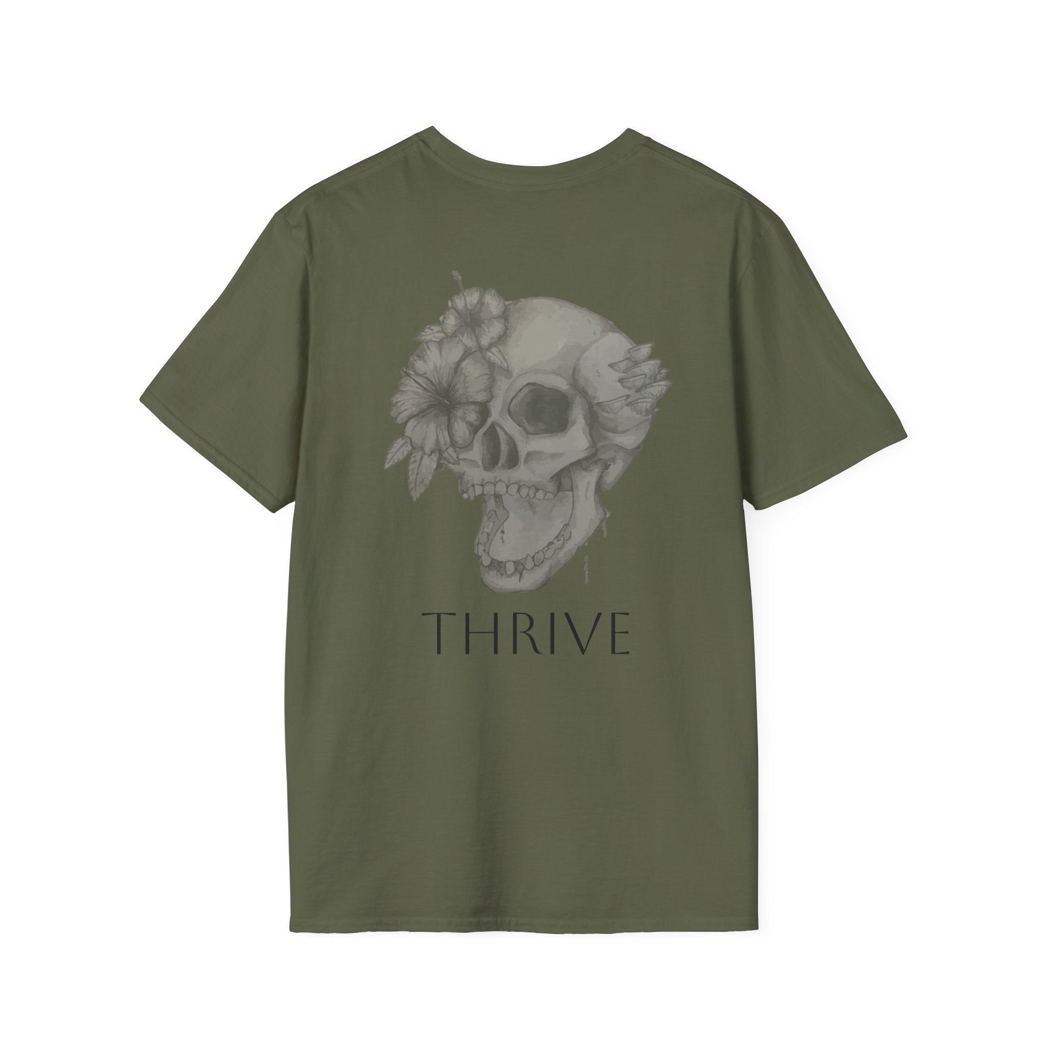 Inspire & Thrive Tee - Cozy Motivational Apparel for Self-Care