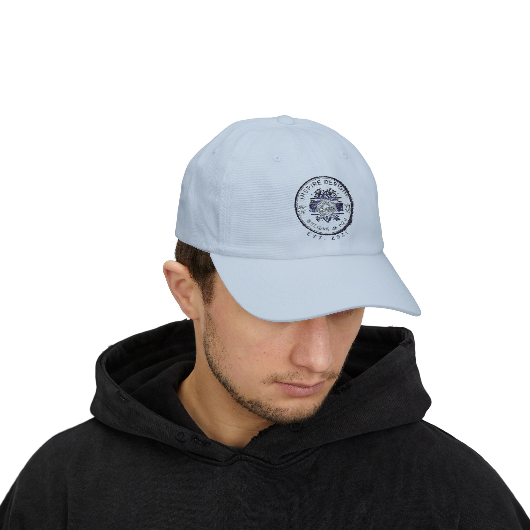 Inspire Designs Baseball Cap - Cozy Motivational Apparel for Self-Care, Gift for Wellness Enthusiasts, Comfortable Layering