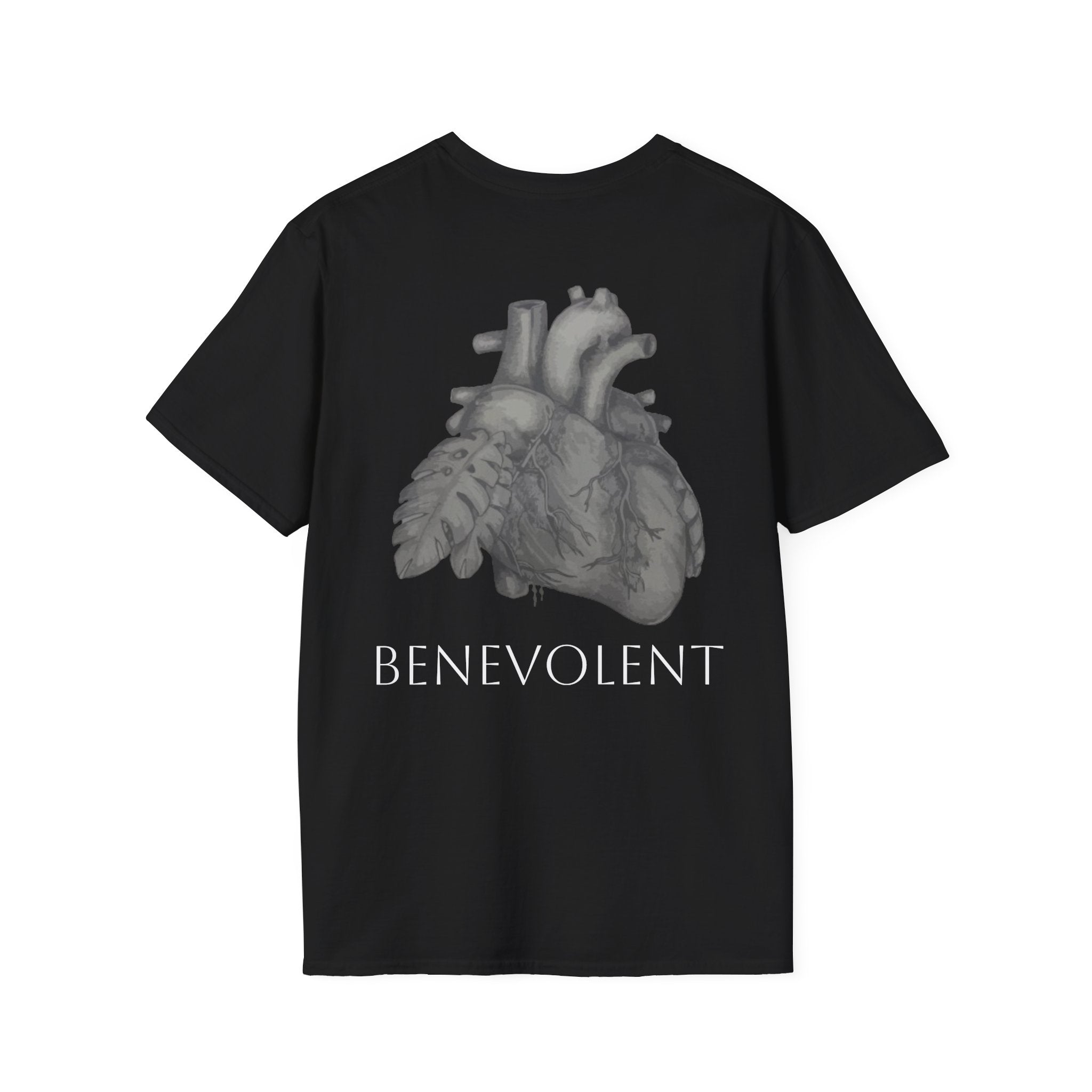Inspire & Benevolent Tee - Cozy Motivational Apparel for Self-Care