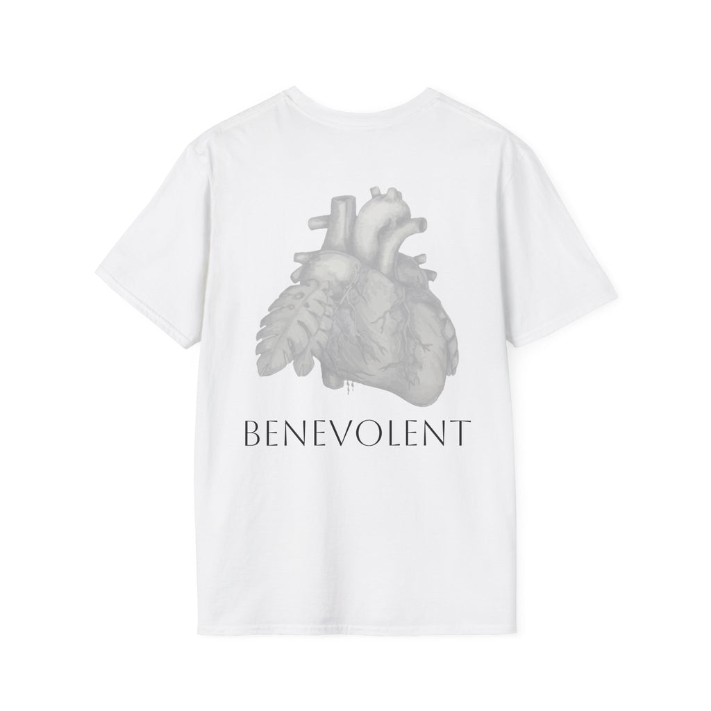 Inspire & Benevolent Tee - Cozy Motivational Apparel for Self-Care