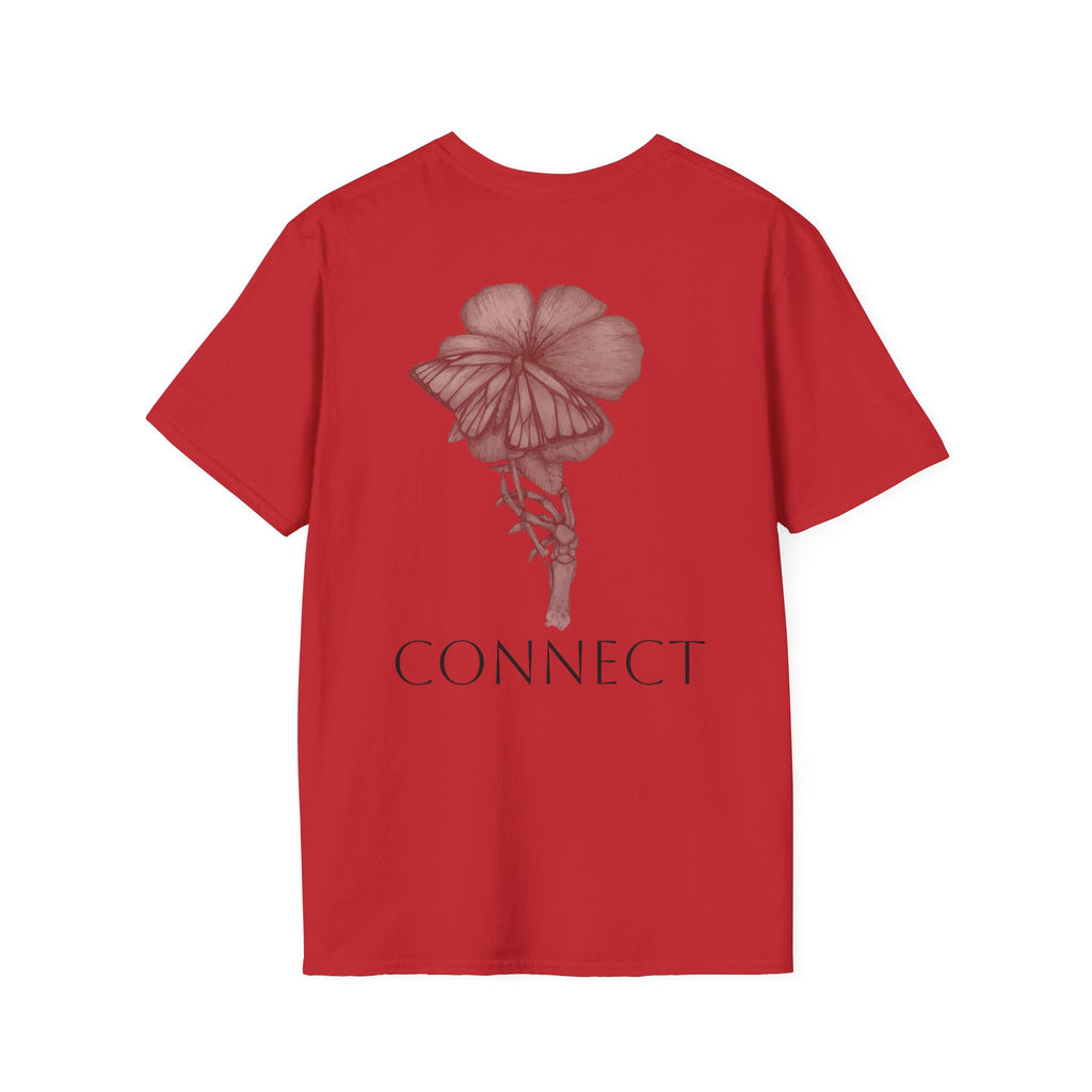 Inspire & Connect Tee - Cozy Motivational Apparel for Self-Care