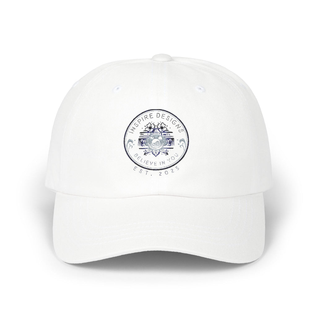 Inspire Designs Baseball Cap - Cozy Motivational Apparel for Self-Care, Gift for Wellness Enthusiasts, Comfortable Layering