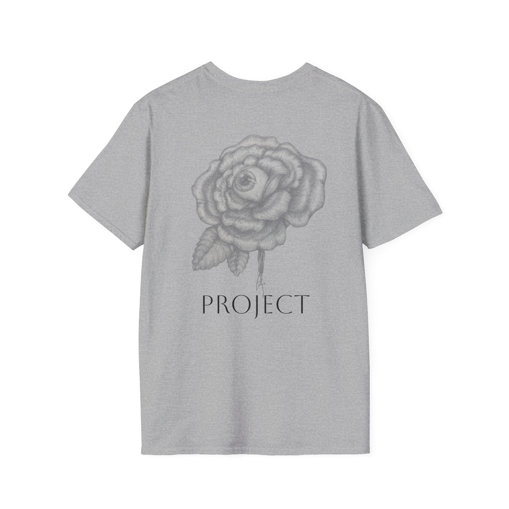 Inspire & Project Tee - Cozy Motivational Apparel for Self-Care