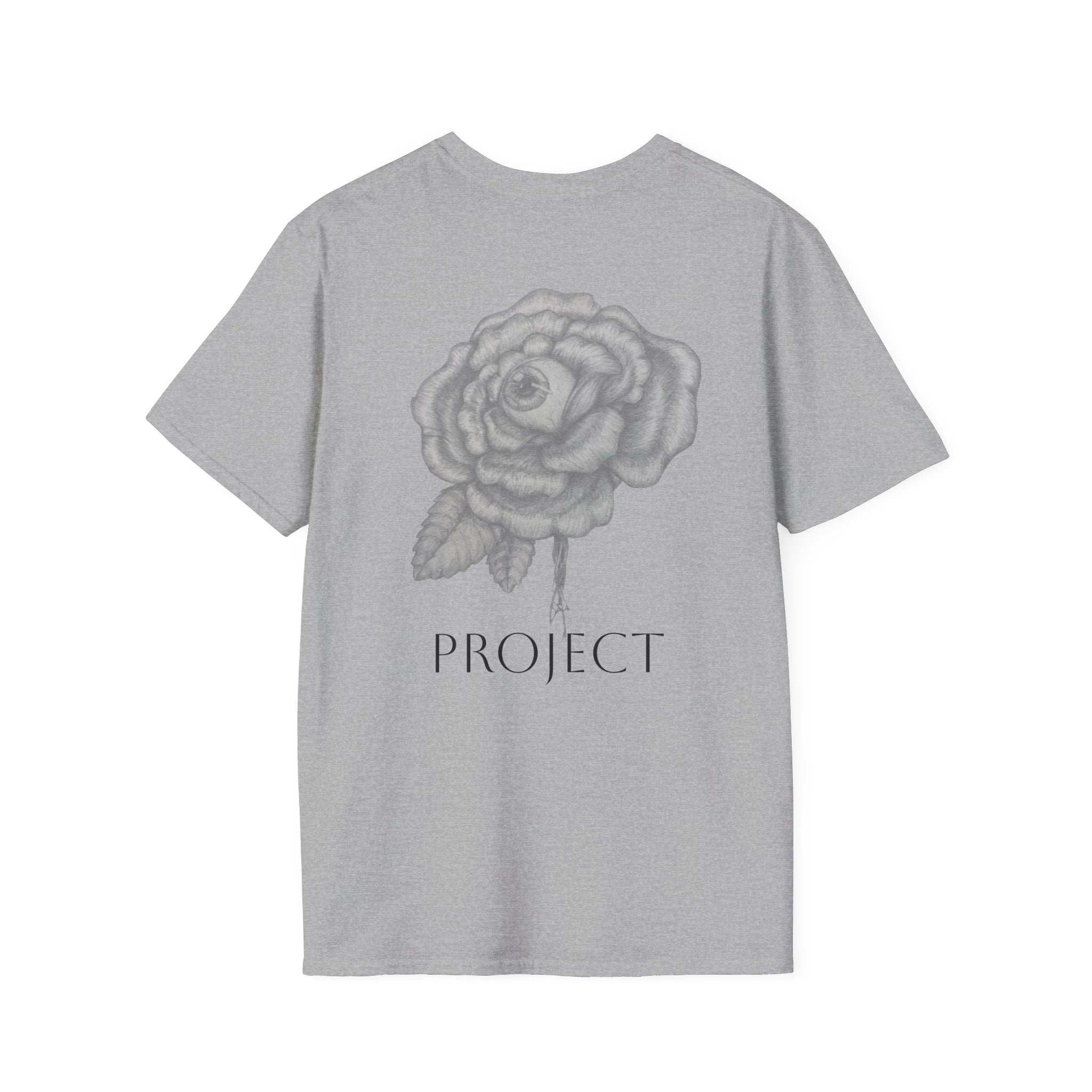 Inspire & Project Tee - Cozy Motivational Apparel for Self-Care