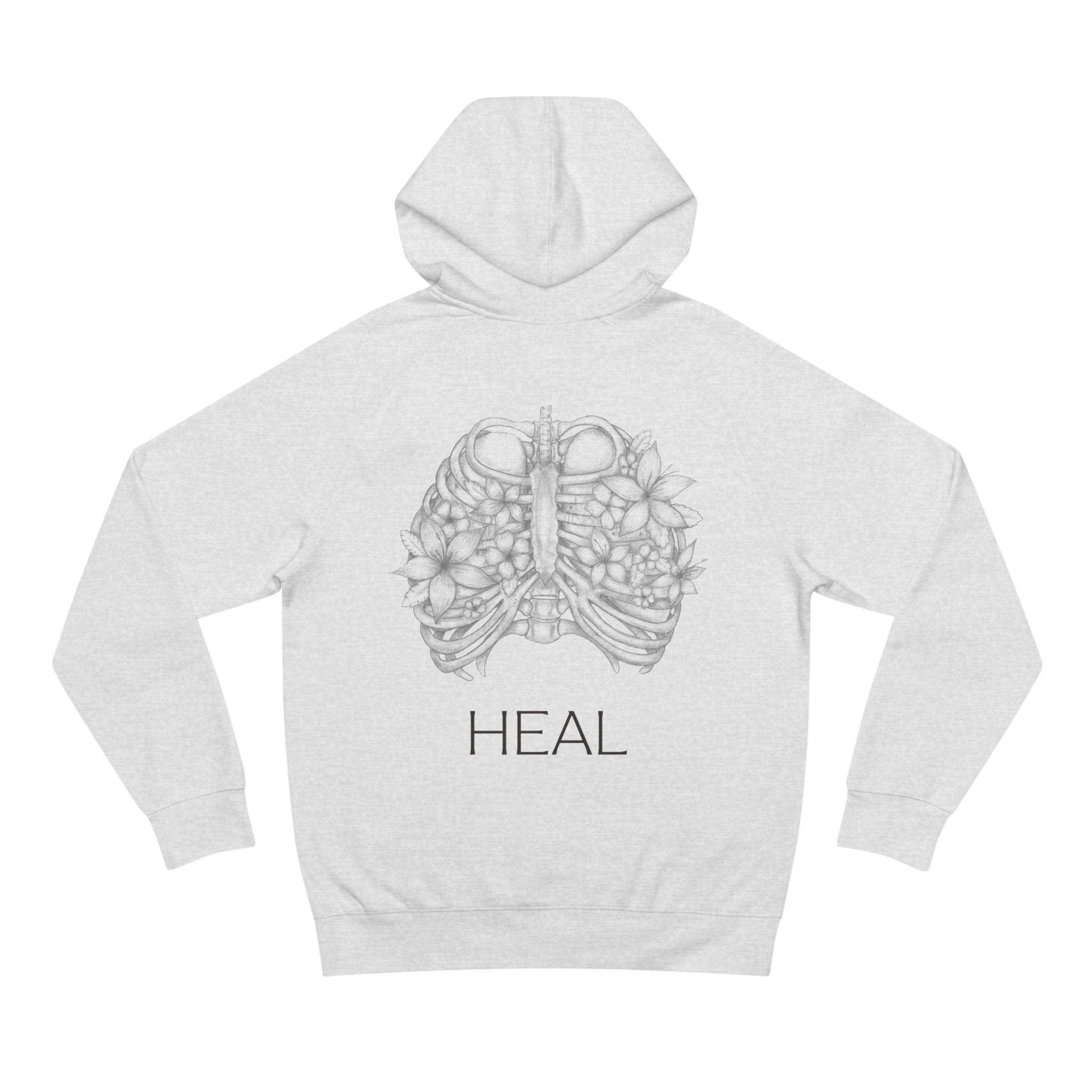 Inspire Designs Heal Tee - Cozy Motivational Apparel for Self-Care