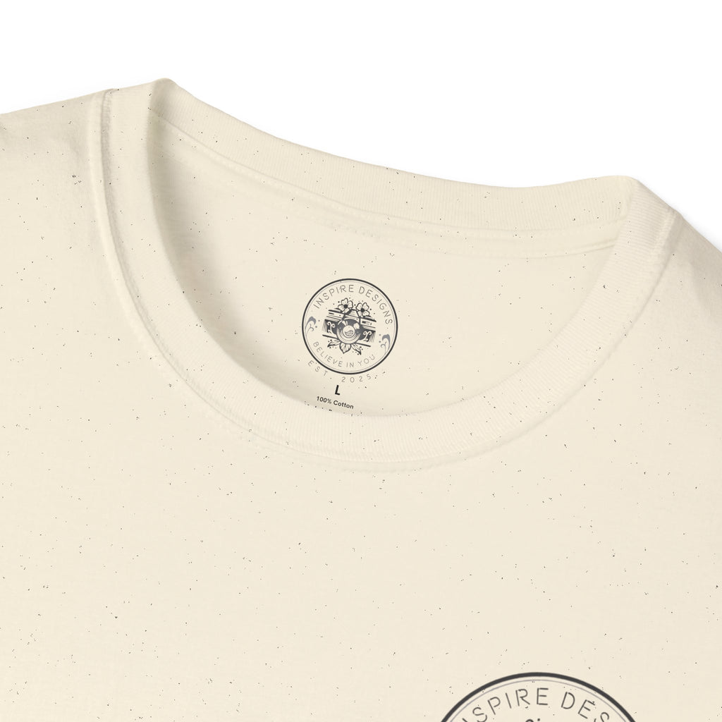 Inspire & Heal Tee - Cozy Motivational Apparel for Self-Care