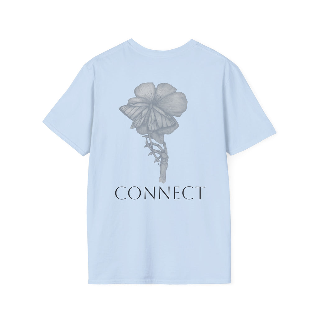 Inspire & Connect Tee - Cozy Motivational Apparel for Self-Care