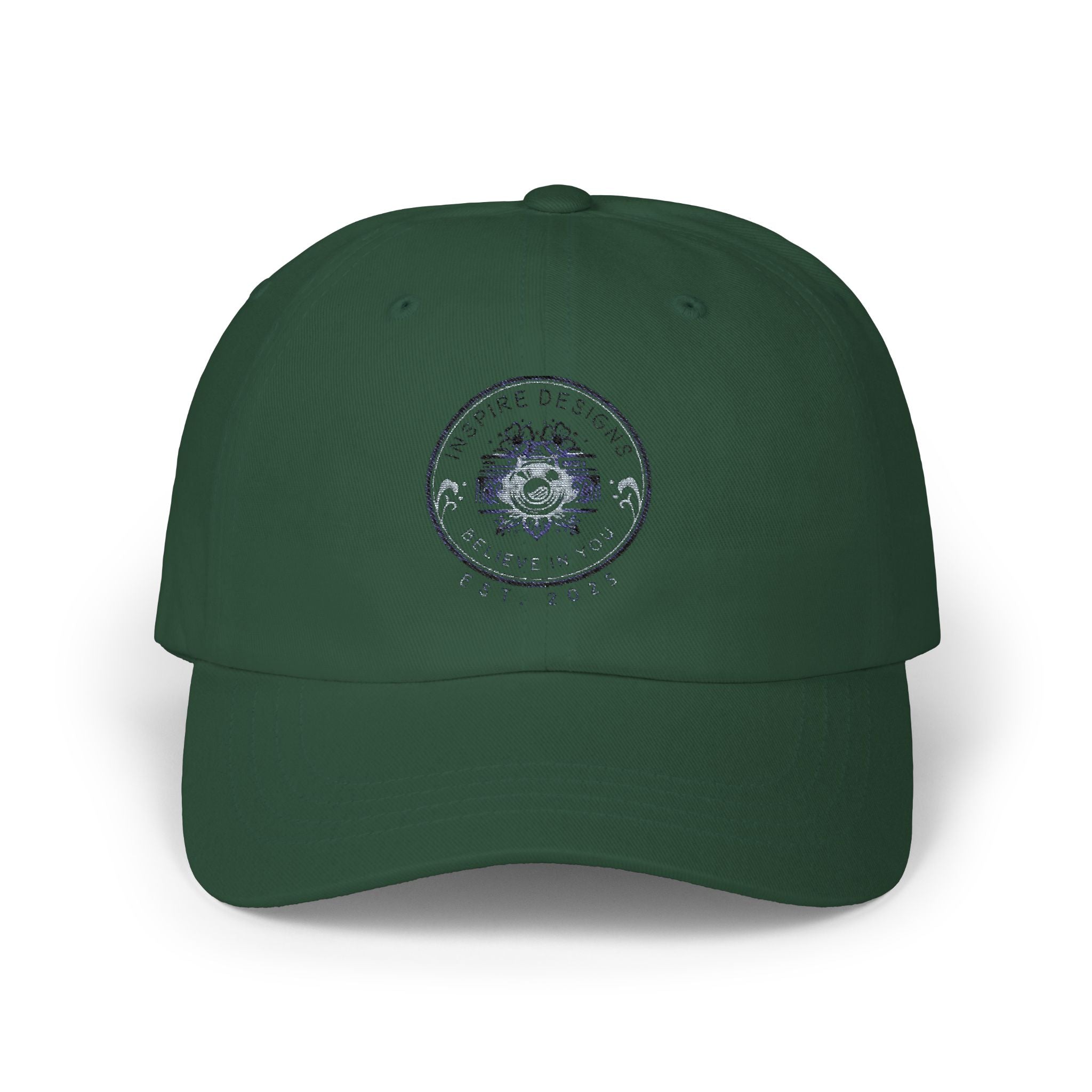 Inspire Designs Baseball Cap - Cozy Motivational Apparel for Self-Care, Gift for Wellness Enthusiasts, Comfortable Layering