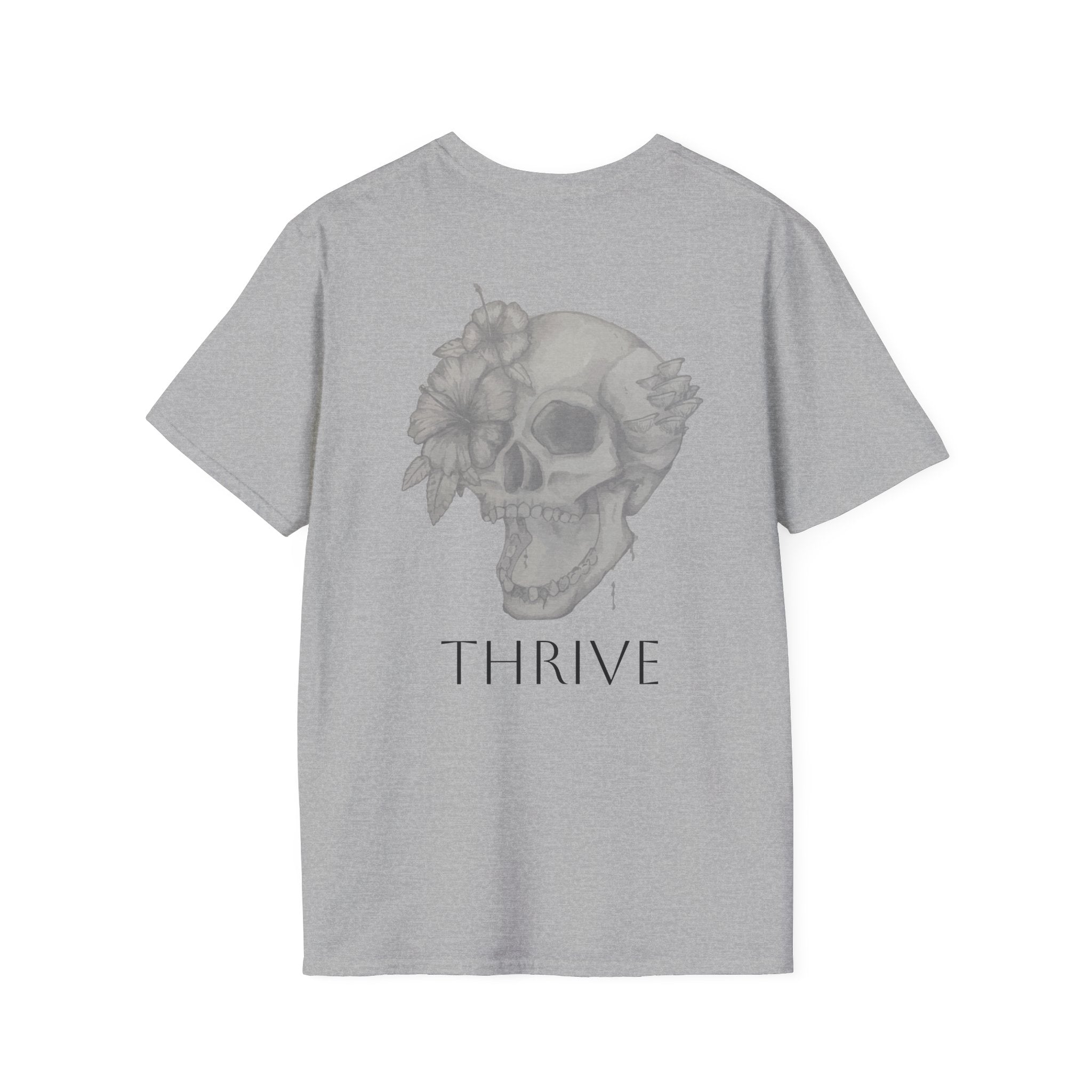 Inspire & Thrive Tee - Cozy Motivational Apparel for Self-Care