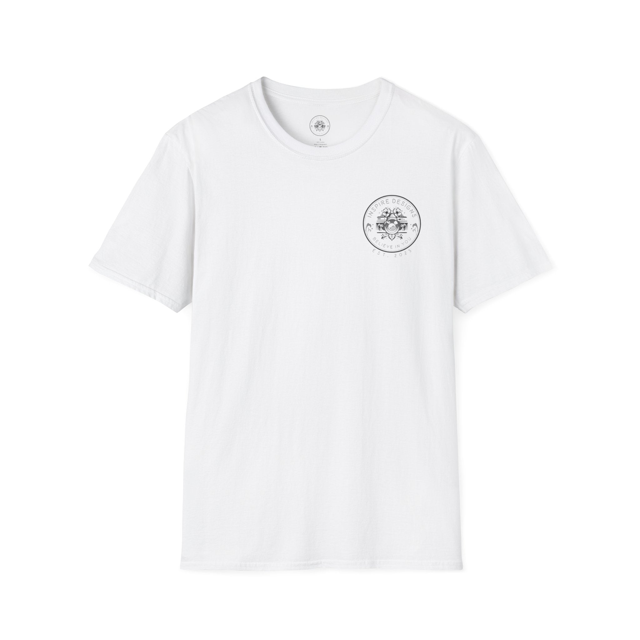Inspire & Connect Tee - Cozy Motivational Apparel for Self-Care