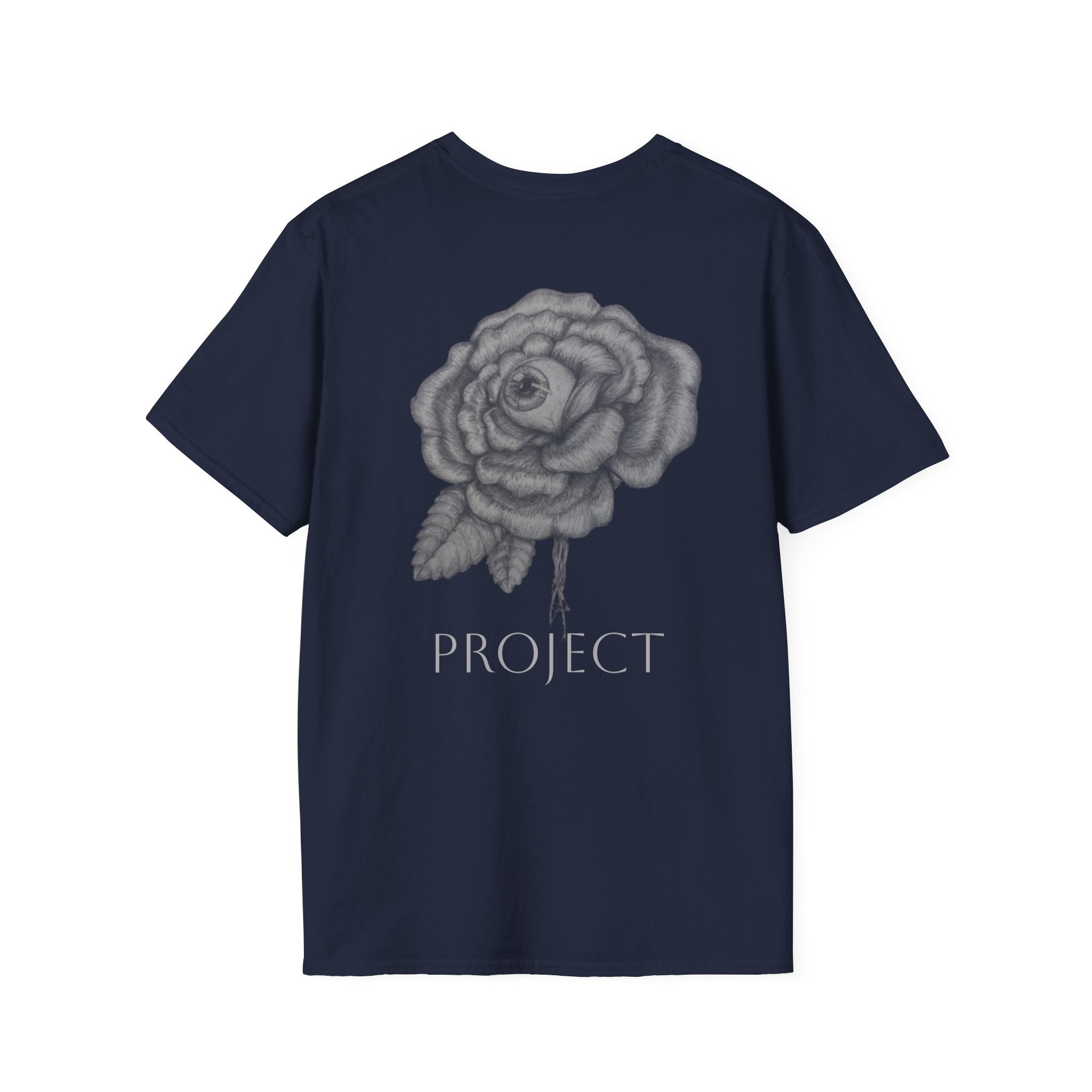Inspire & Project Tee - Cozy Motivational Apparel for Self-Care